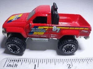 Hot Wheels ‘87 Toyota Pickup Truck Red #87 HW Baja Racing Mattel 2011 Diecast - Picture 1 of 5