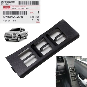 RHD 8981922440 Window Control Switch Cap 4 Doors Isuzu D-max Mu-x 2012-2019 - Picture 1 of 4