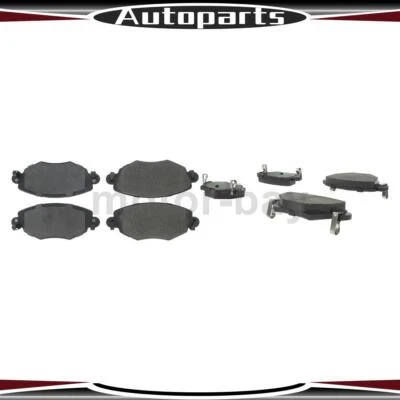 Pastillas de freno delanteras traseras semi-métricas para Jaguar X-Type 2001 2002 2003 2004 Foto 1 de 4