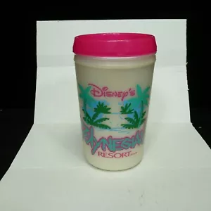 Aladdin Disney Polynesian Resort Thermal Mug Souvenir cup from the 90s - Picture 1 of 4