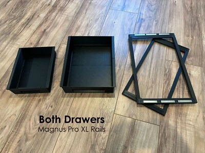 CYBERFORGE3D Magnetic desk for drawer for Secretlabs Magnus Pro XL desk - Both Sizes