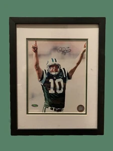 Chad Pennington Signed New York Jets 8x10 Framed photo Steiner - Picture 1 of 5