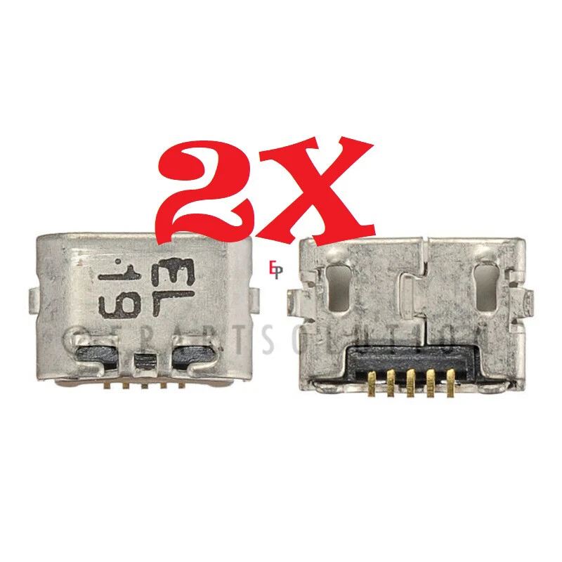 2X Huawei Ascend Y550 USB Charger Charging Port Dock  Connector Replacement Part - Image 1 of 1