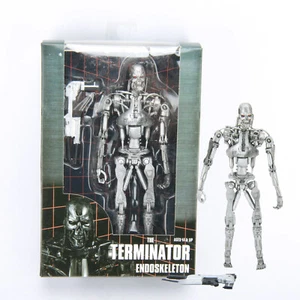The Terminator 2 Endoskeleton Arnold Schwarzenegger T-800 Action Figures Toys - Picture 1 of 9