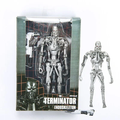 The Terminator 2 Endoskeleton Arnold Schwarzenegger T-800 Action Figures Toys - Image 1 of 4