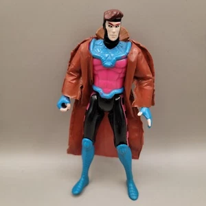 Gambit 5" X-Men The Uncanny Vintage Marvel Toybiz 1992 Figure Power Kick - Foto 1 di 7
