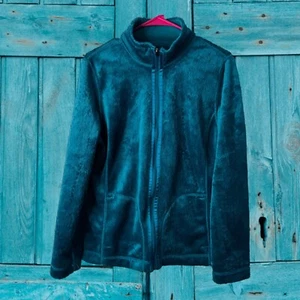 Kmart Reversible Full Zip Jacket with Pockets Long Sleeve High Neck Size Small - Picture 1 of 8