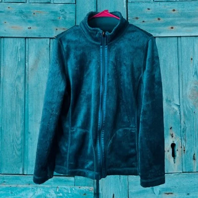 Chaqueta Kmart Reversible Cremallera Completa con Bolsillos Manga Larga Cuello Alto Talla Pequeña Foto 1 de 4