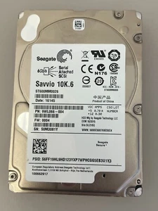 Seagate ST600MM0026 9WL066-003 FW:0003 6Gb/s 10k 64MB 600gb 2.5" SAS hard drive - Picture 1 of 1