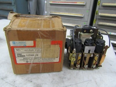 💥NEW SIMPLEX ALLEN WEST  6.7-11.7 AMPS OVERLOAD RELAY 380/440 VAC COIL SIDMKON - Image 1 of 4