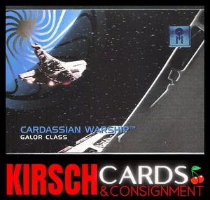 Cardassian Warship Ships 1995 SkyBox 30 Years of Star Trek Phase One #47 - Picture 1 of 2