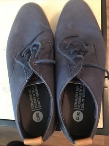 Zapatillas informales Clae para hombre de tela azul con cordones punta redonda talla 12 - Imagen 1 de 9