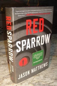 JASON MATTHEWS SIGNIERT Red Sparrow HC/DJ 2013 - KOSTENLOSER VERSAND in BOX - Bild 1 von 5