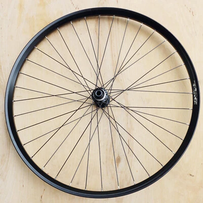 28" Vorderrad mit Shimano HB-MT410-B CenterLock Disc Nabe Exal EM35 Felge - Bild 1 von 4