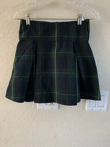 Dennis Belair Plaid Uniform 3517 Skort Size G8 - Picture 1 of 6
