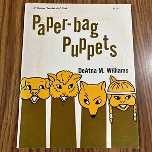 Vintage Fearon Verlag Papiertüte Puppen Musterbuch 1966 - Bild 1 von 9