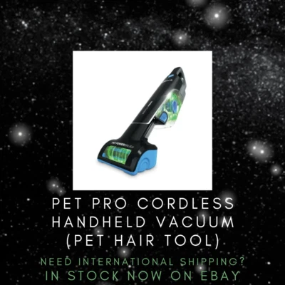 Cyclone Pet Pro Cordless Handheld Vacuum, Motorized Pet Tool & Crevice Tool - Image 1 of 4