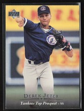 1995 Upper Deck Minors #1 Derek Jeter     Columbus Clippers Card