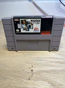Super Nintendo Madden NFL 96 Video Game Vintage - Picture 1 of 4