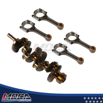 Cigüeñal con juego de 4 bielas para camioneta Toyota 75-95 4Runner Celica L4 Foto 1 de 4