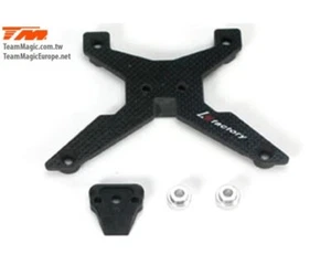 K Factory Option Part G4 Speed Shot Upper Carbon Stiffener Bracket RS KF14124-8  - Bild 1 von 1