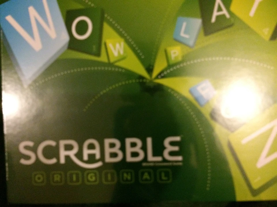 SCRABBLE Mattel Scrabble Original Classic Board Tile Game - Y9592