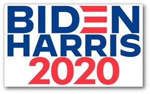 BIDEN HARRIS 2020 Democrat Political Bumper Sticker High Quality Decal - Picture 1 of 2