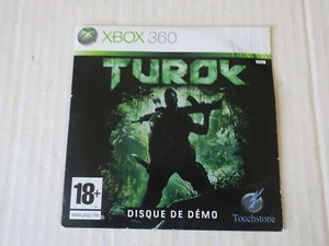 TUROK   -----  pour XBOX 360  -- DISQUE DE DEMO - Picture 1 of 3