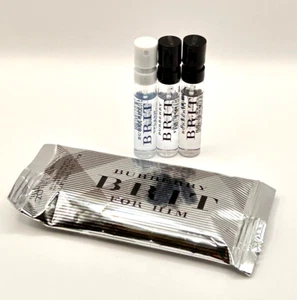 Burberry Brit for Him Eau de Toilette  1 pack with 3 X mini spray  0.06 OZ each - Picture 1 of 4