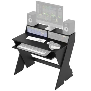 Glorious Sound Desk Compact Black Studio Recording Workstation - Picture 1 of 8