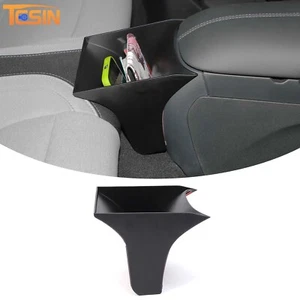 Caja de almacenamiento central asiento trasero contenedor piezas para Ford Mustang 15-23 accesorios - Imagen 1 de 12