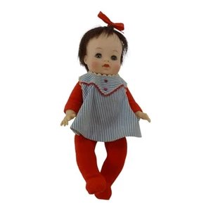 Vintage Madame Alexander Littlest Kitten 7" Plastic Girl Doll Sleep Eyes CR29 - Picture 1 of 7