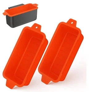 2 PCS Silicone Grease Cup Liners for Blackstone Griddle Reusable -New - Picture 1 of 11