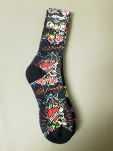 Neu Ed Hardy 2er Pack gepolsterte Crew-Socken für Herren. - Bild 1 von 5