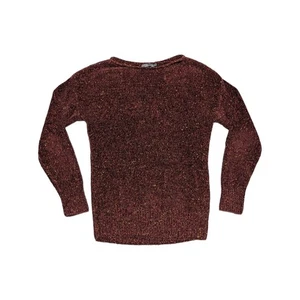 Prana Cypris Pullover Rettich weinrot Damen Medium Strick Oversize Pulli Oberteil - Bild 1 von 5