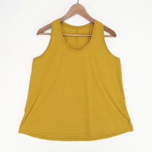 Lululemon Essential Tank Top Womens 10 Gold Spice Racerback Lightweight Train - Picture 1 of 5