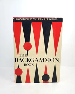 The Backgammon Book by Oswald Crawford & John R. Crawfor Hardcover HC/DJ 1973 - Picture 1 of 4