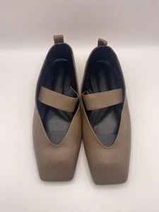 Tony Bianco Women's Hawaii Ballet Flats Liqueur Nappa brown leather Sz 7.5 - Picture 1 of 8
