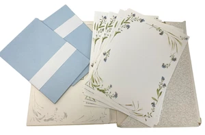 Briefpapier Mappe Natur Künstler Marjolein Bastin 1993 Schreiben Vergissmeinnicht - Bild 1 von 7