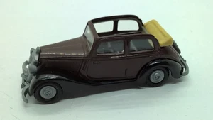 Praliné 1:87 Mercedes 170 V Cabrio-Limousine offen schokobraun schwarz (53) - Bild 1 von 3