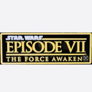 Decorative Star Wars The Force Awakens Box Sign Display Cinema s17.5cm L 22cm - Picture 1 of 2