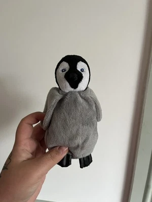 Persil Promo Mumble Penguin Happy Feet Hatching Egg 6" Soft Toy Plush Comforter - Image 1 of 4