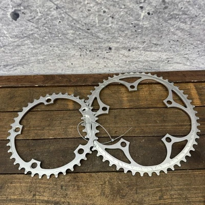 Vintage Shimano Dura-Ace FC-7400 Chainring Set 52/39T 130 BCD 5-Bolt Road Bike - Image 1 of 4