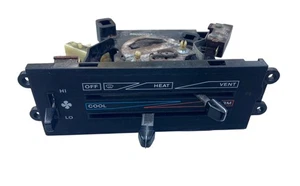 Jeep Wrangler YJ Heater Control Panel 87-95 Works! Climate Switch Dash OEM - Picture 1 of 9