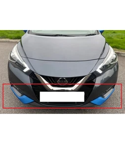 Zierleisten Stoßstangen vorne Nissan Micra K14 Original Blau KE6105F2BL - Bild 1 von 1