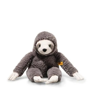 STEIFF Sanny Sloth EAN 056383 35cm Grey Soft & cuddly friends plush New - Picture 1 of 6
