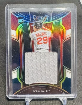 2021 Panini Select - Rookie Jumbo Swatches Bobby Dalbec #RJS-BD (MEM, RC) - Image 1 of 2