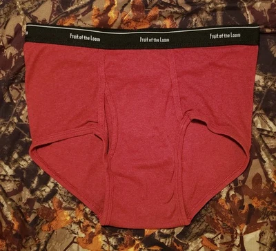 Calzoncillos FTL de colección para hombre Fruit of the Loom ropa interior roja grande Foto 1 de 4