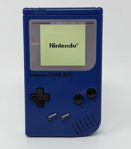 Nintendo Game Boy DMG-01 (Blau) *FunnyPlaying RetroPixel IPS LCD + USB-C Batt.* - Bild 1 von 16