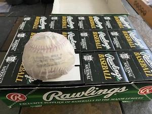 EIN DUTZEND OFFIZIELLE NATIONAL LEAGUE GIAMOTTI MAJOR LEAGUE BASEBALLS NEU VERSIEGELT - Bild 1 von 2